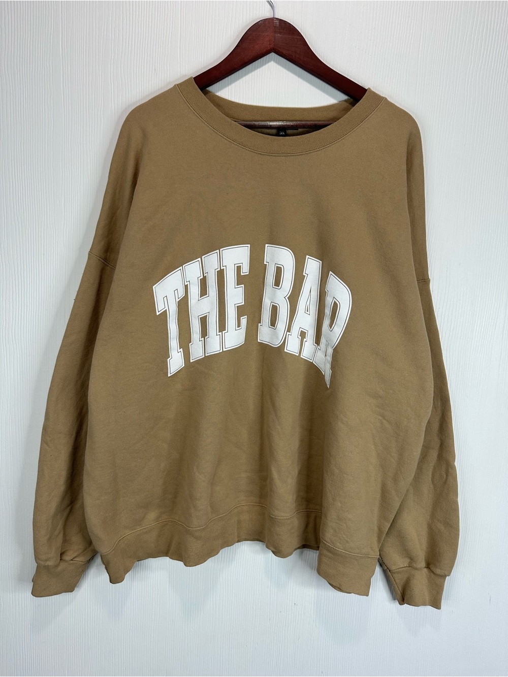 The Bar Brown Crewneck Sweatshirt 3 XL